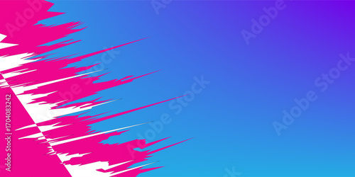 Jersey design sublimation vector brush grunge splash background, techno sporty element wallpaper, pink blue white navy color combination, shirt sports wear