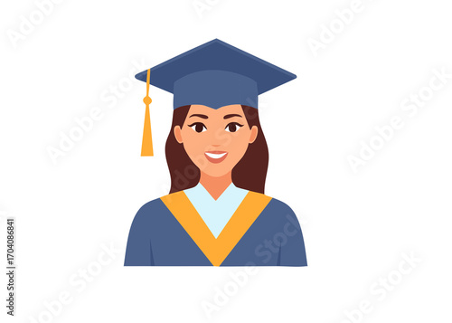 graduate with diploma