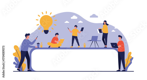Collaborative Innovation: A Team's Journey in Idea Generation and Execution