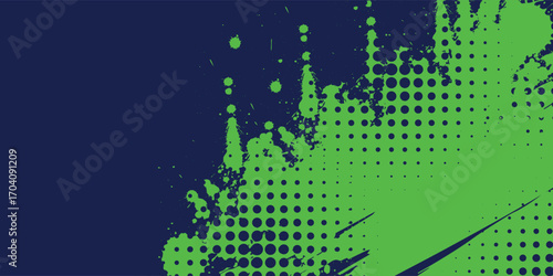 Wallpaper Mural Green sports background design with abstract modern template. Vector illustration eps 10 Torontodigital.ca