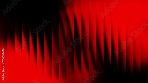 Abstract red black motion background with gradient wave effect and alpha channel, futuristic digital design