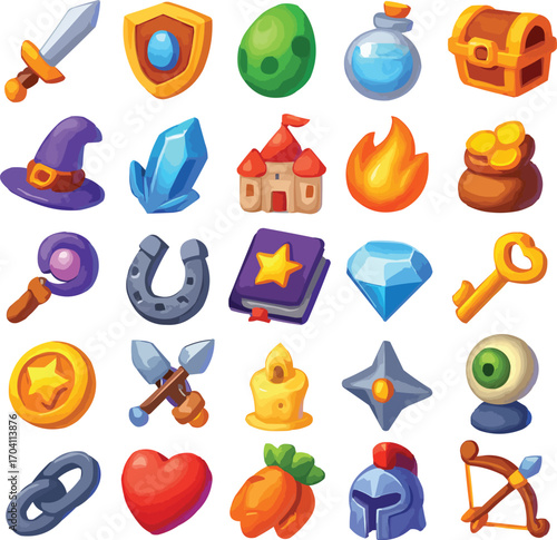 Fantasy Gaming Icons