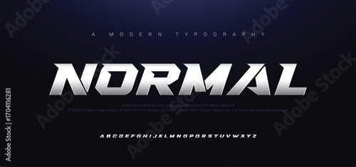 Elegant Silver and Golden Colored Metal Chrome Alphabet Font. Typography technology modern 3d style gold font set for logo. vector illustration