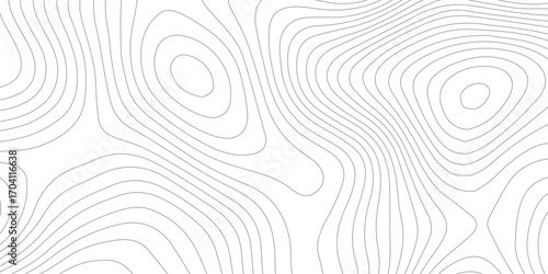 White textured abstract topographic background with elevation contour line mapping and modern geographic map design
