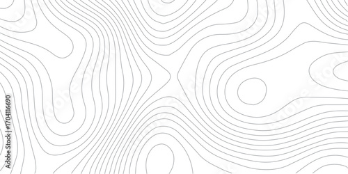 White textured abstract topographic background with elevation contour line mapping and modern geographic map design
