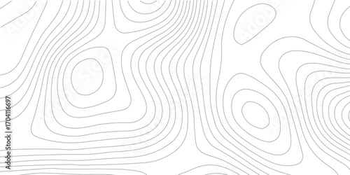 White textured abstract topographic background with elevation contour line mapping and modern geographic map design
