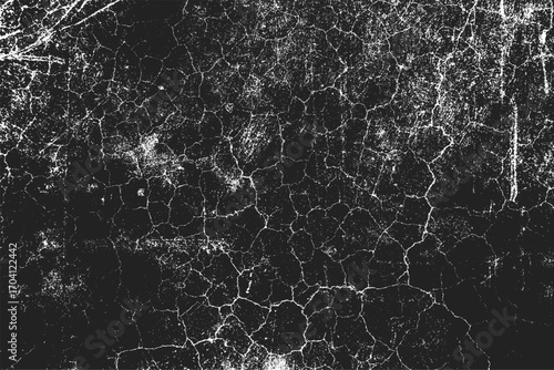 abstract grunge texture background, vintage distressed overlay effect, old damaged wall pattern, detailed retro black and white backdrop