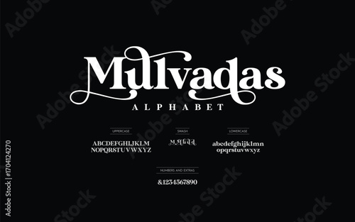 Luxury beauty font alphabet logo. Typography beautiful fashion elegant classic letters serif italic fonts wedding vintage retro casters logos. vector illustration

