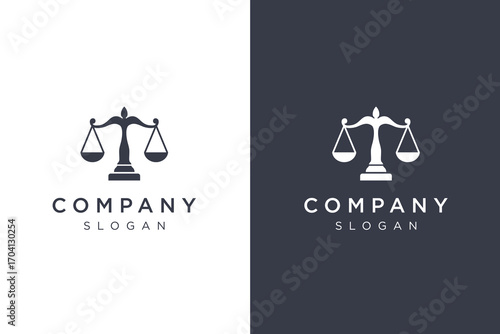 legal scales of justice logo