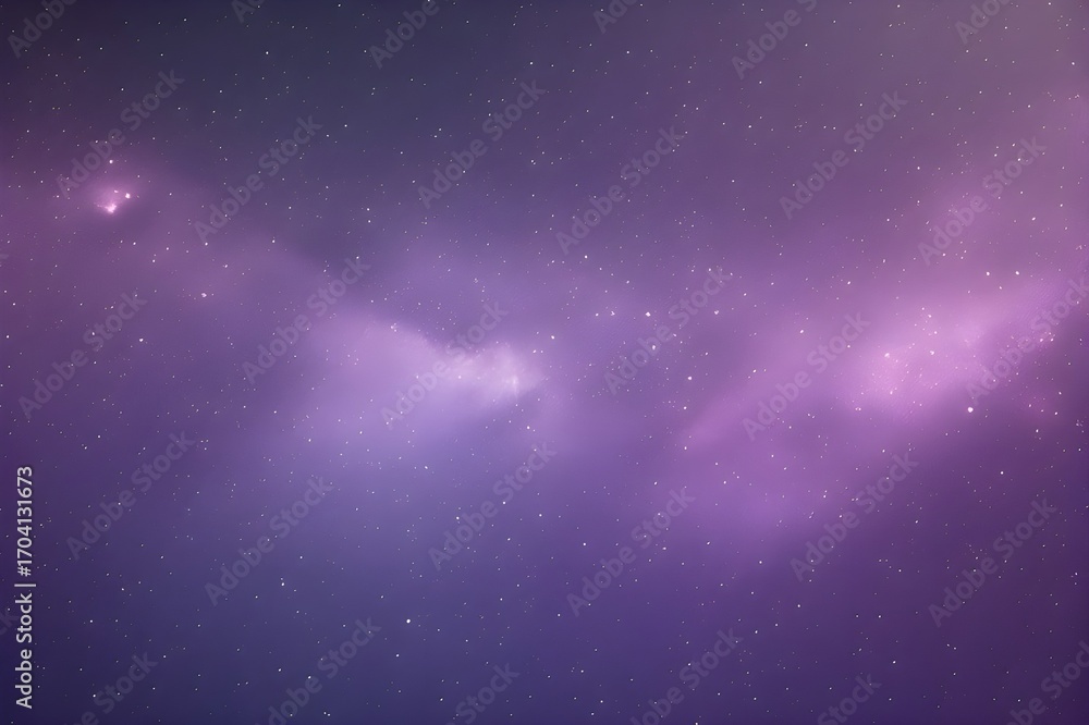 Obraz premium Galaxy Purple Gradient Glow