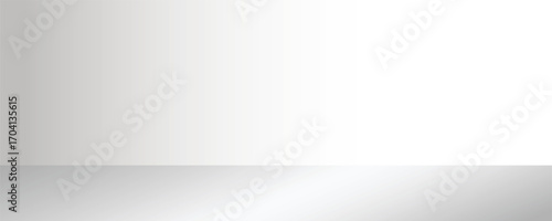 Minimal abstract light gray background for product presentation. Soft shadow and light from windows on white wall. vector illustrations