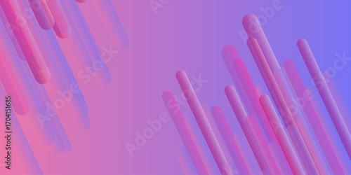 Abstract modern futuristic round rectangle square shape on purple background. Colorful modern style Vector background can be used in cover design, book design, poster, CD cover, flyer, website 