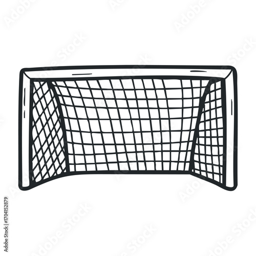 Exciting soccer match goal celebration outdoor field sports action daytime player perspective team spirit. Vector illustration