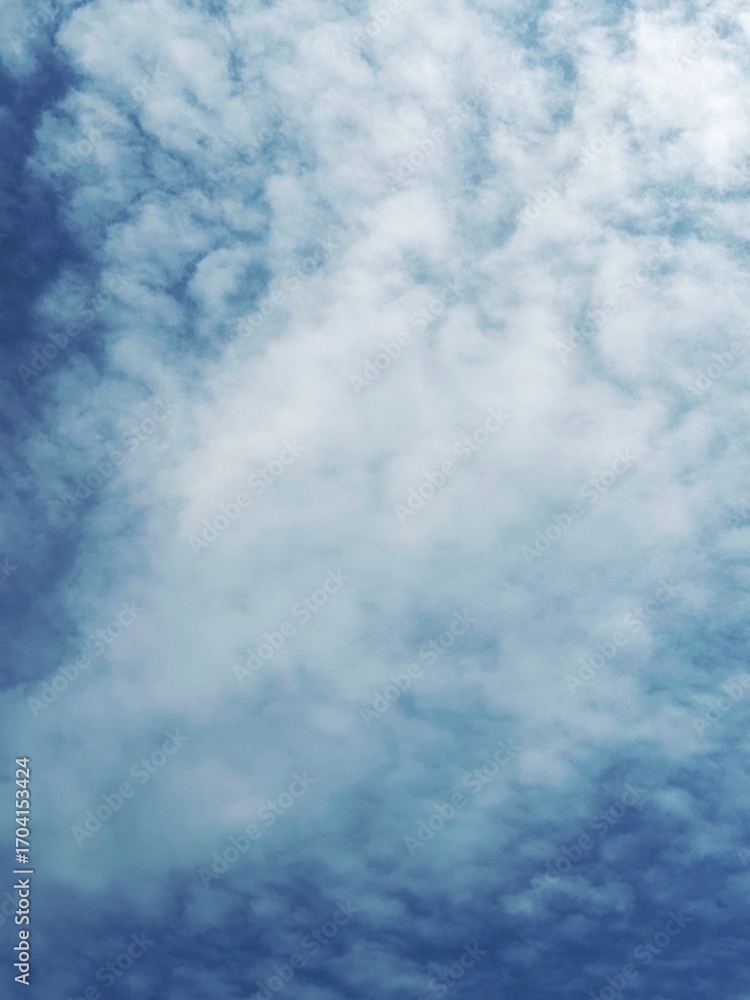 Obraz premium blue sky with clouds