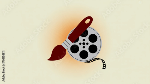 Explore creative arts film making and painting concept for artistic expression and visual storytelling ideas