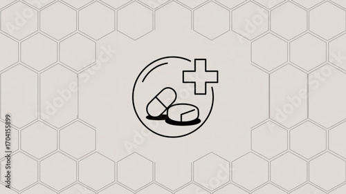 Pharmaceuticals medication and prescription drugs pills capsules for health and medical treatment concept