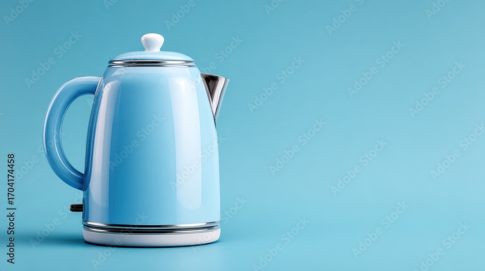 Fototapeta premium white tea kettle