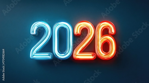 Neon Numbers 2026