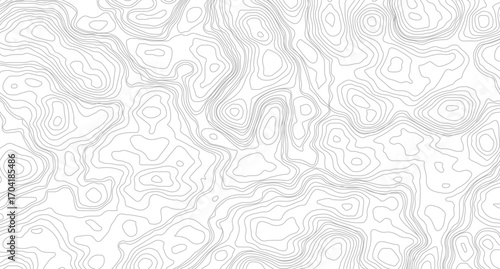 Abstract topographic contours map background, Topography map background. Vector geographic contour map. Topographic idea