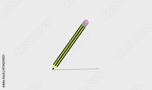 Pencil vector
