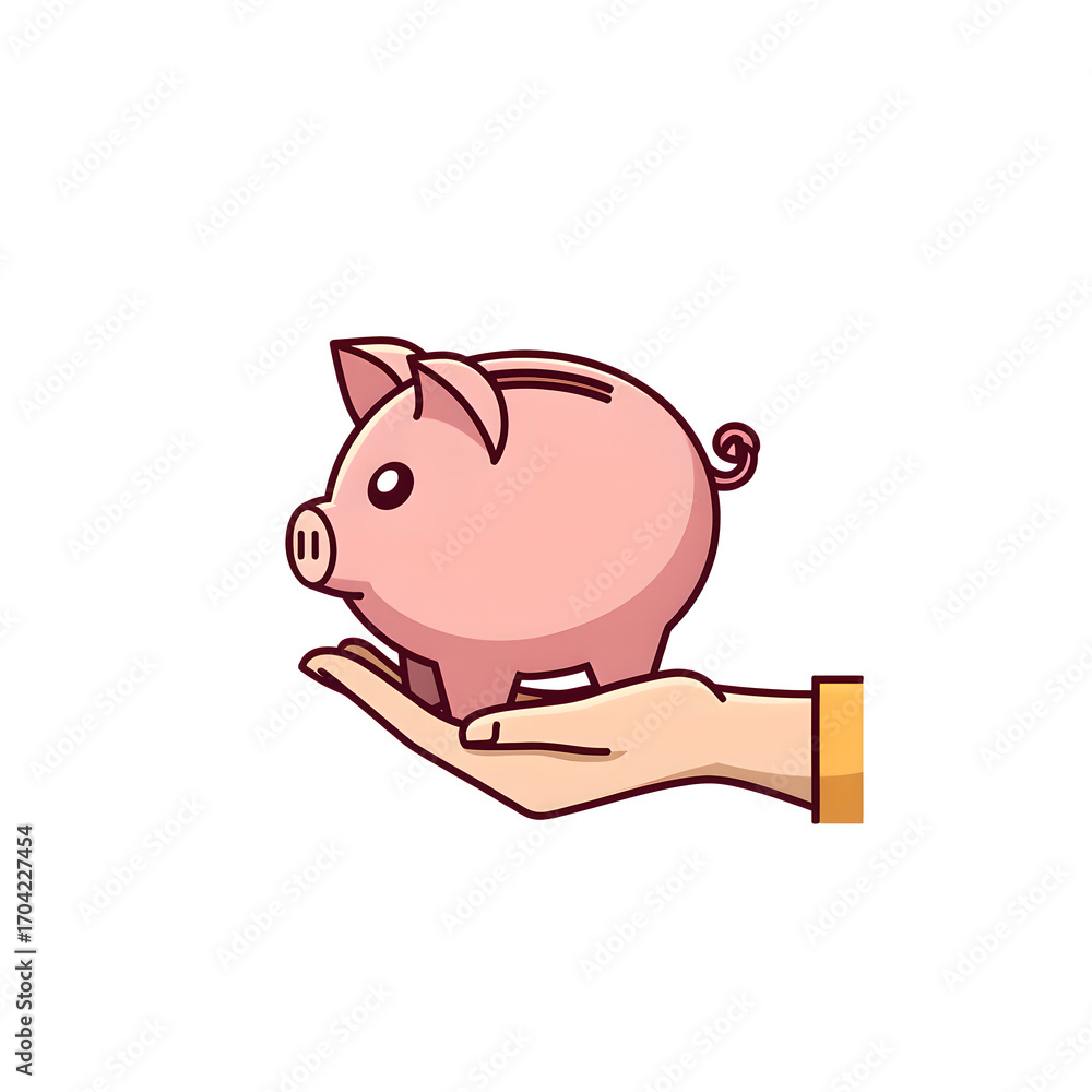 Fototapeta premium The virtue of saving
