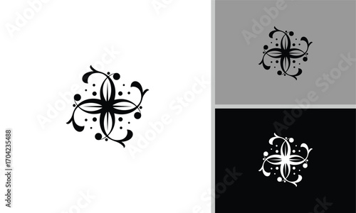 Logo design Creative, elegant and modern beauty flower logo design