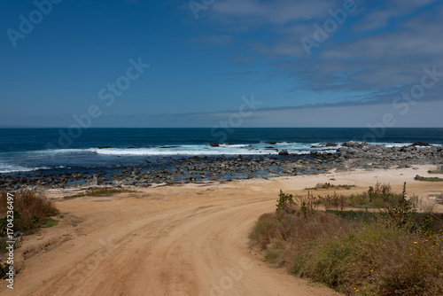 Road to Playa El Kaleuche