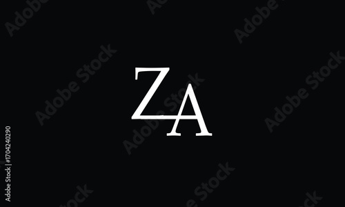 ZA,AZ,Z,A,A,Z abstract, letters, logo, monogram, style, symbols, ambitions, icons, 
