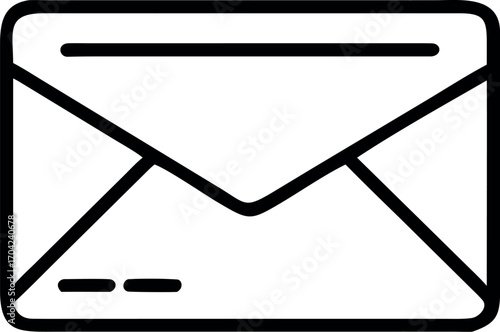 Vector art of email