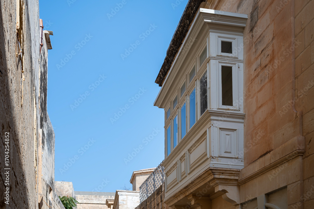 Obraz premium Streets of Mdina, Malta