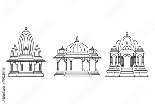 vector illustration of a church
