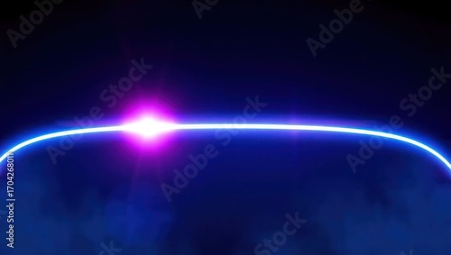 blue light background