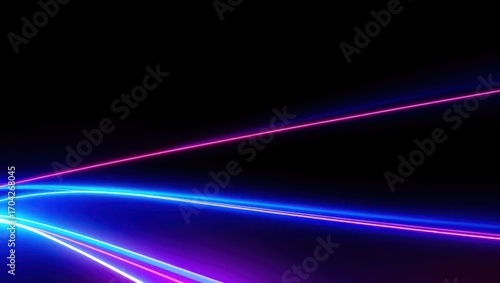 blue light background