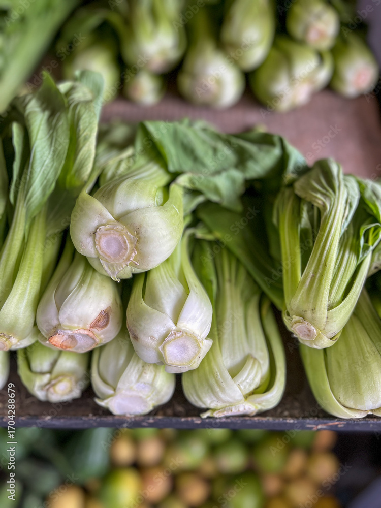 Obraz premium fresh vegetables at the market