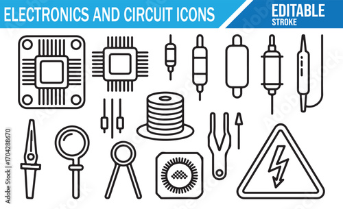 Engineering tool and electronic part symbols for repair and circuit design