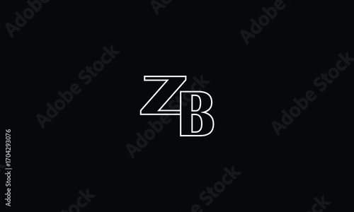 ZB,BZ,Z,B,B,Z abstract, letters, logo, monogram, style, symbols, ambitions, icons, 
