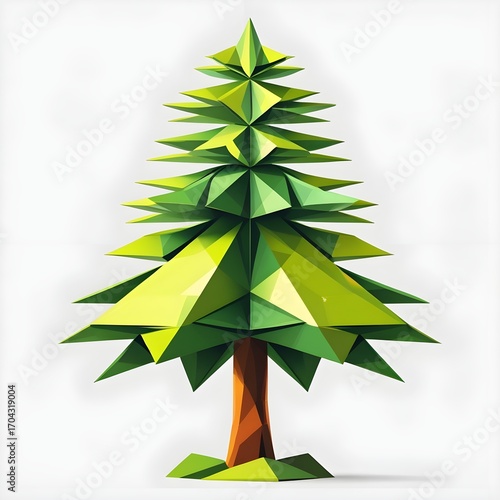 Abstract vector background tree