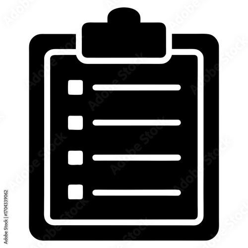 clipboard icon vector illustration