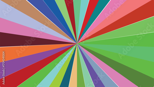 Abstract Colorful Geometric Background with Diagonal Stripes Modern Minimalist Design