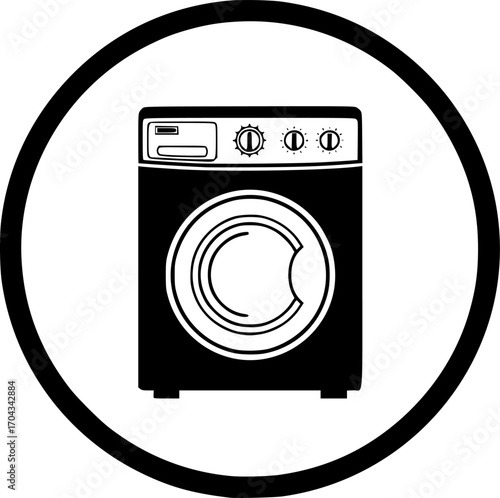 Washing machine icon
