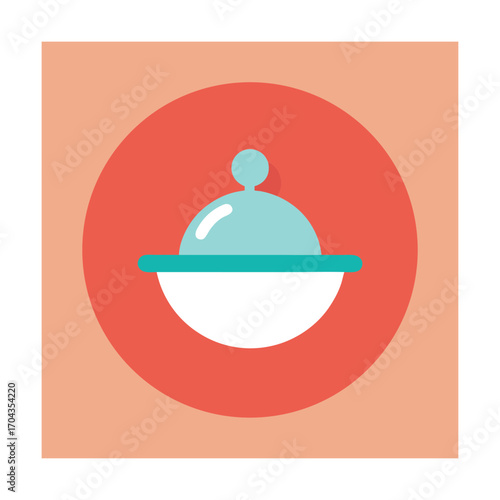 Baby plate icon