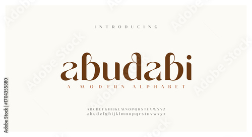 Beauty fashion elegant minimalist serif italic fonts decorative wedding vintage retro logos. Minimal luxury font alphabet logo. Vector illustration

