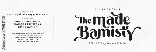 Beauty luxury alphabet letters font logo. Typography elegant classic lettering serif fonts decorative wedding vintage retro logos, design for fashion,beauty shop and brand . vector illustration

