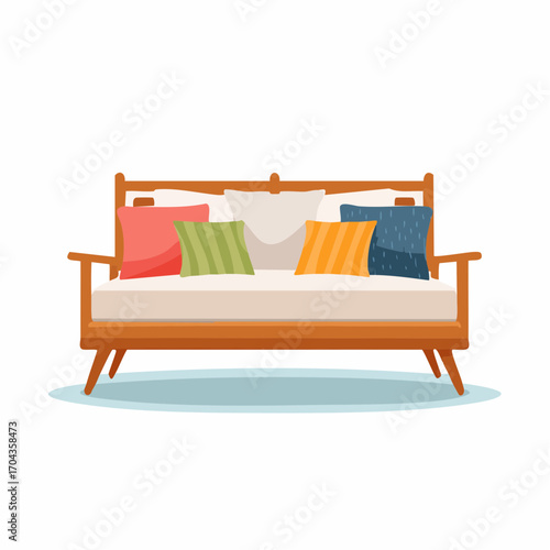 Buntes Sofa