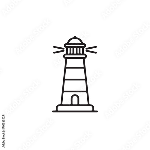 lighthouse vector illustration
