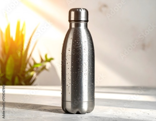 stainless steel reusable water bottle