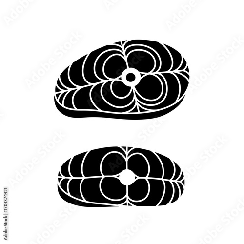 Detailed scientific diagram of two interconnected gear mechanisms in black and white scientific artwork silhouette