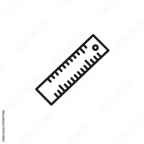 scale vector icon on white background 