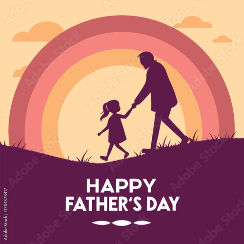 Happy Father's Day vector