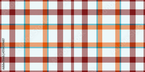 Warmtoned plaid pattern with intersecting stripes. Great for backgrounds, textiles, or designs seeking a classic, rustic, or autumnal aesthetic. Versatile texture